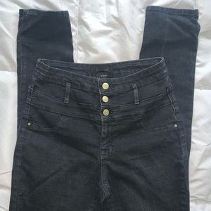 Black High Waisted Jeans